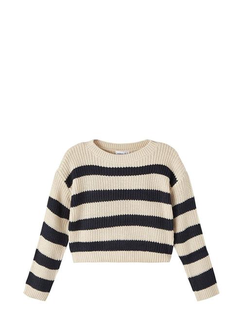 name it Nkfriony Ls Boxy Short Knit Pb Name It Patterned