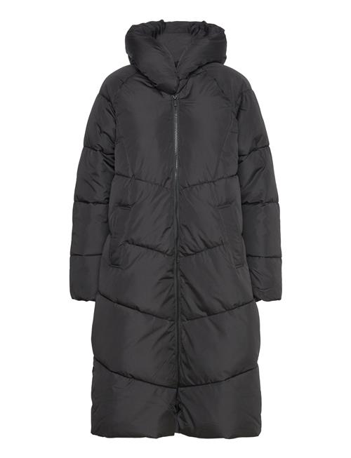 Vila Vinilly L/S New Long Padded Jacket/Pb Vila Black