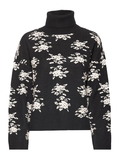 Se YAS Yasluana Ls Knit Pullover S. YAS Black ved Booztlet