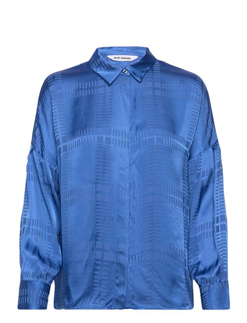 Soft Rebels Sraida Shirt Soft Rebels Blue