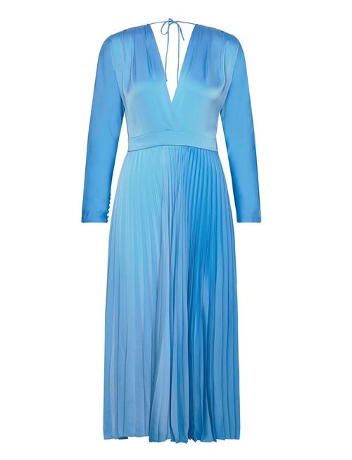 MAUD Sara Dress Satin MAUD Blue