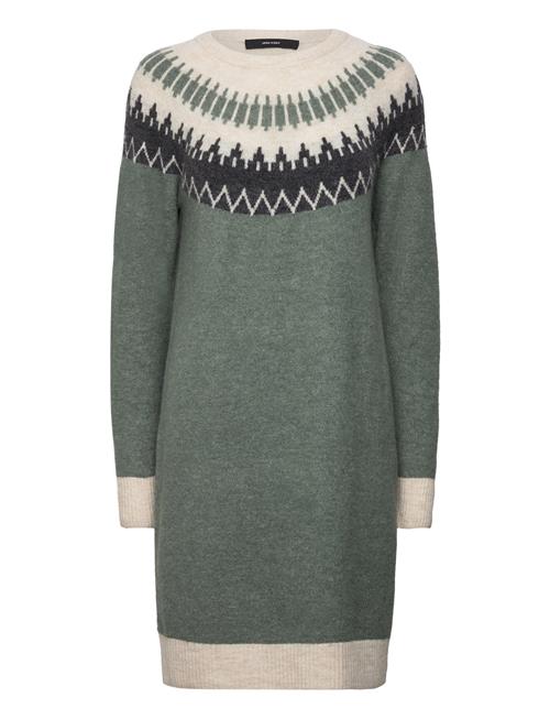 Vero Moda Vmsim Ls Nordic Dress Ga Rep Lcs Vero Moda Green