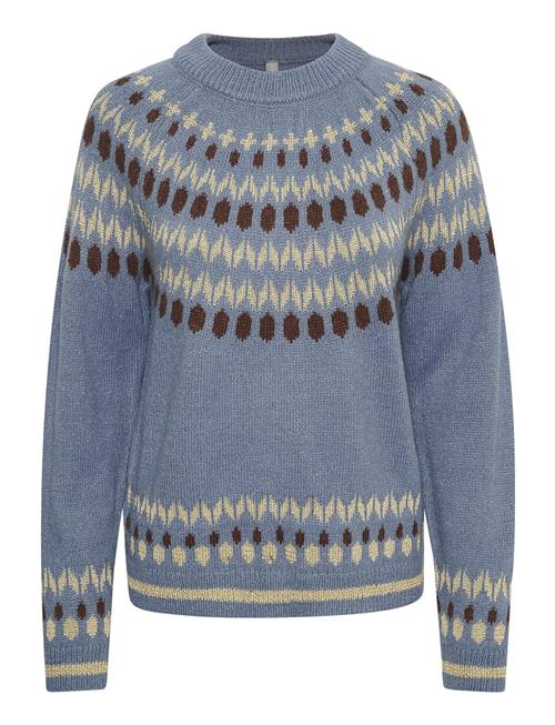 Se Culture Cuthurid Pullover Culture Blue ved Booztlet