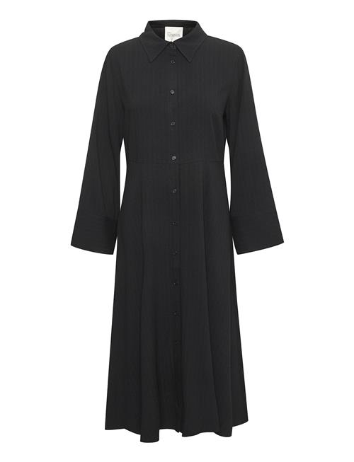 Hanomw Long Shirtdress My Essential Wardrobe Black