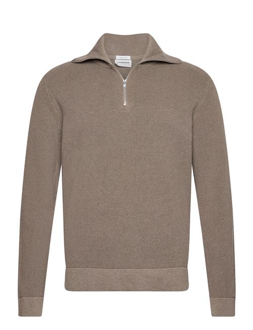 Lindbergh Half Zip Sweater Lindbergh Beige