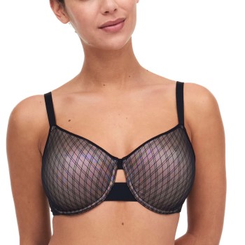 Chantelle Bh Smooth Lines Covering Underwired Bra Sort m Beige E 75 Dame