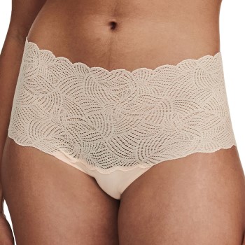 Chantelle Trusser SoftStretch High Waist Brief Lace Beige One Size Dame