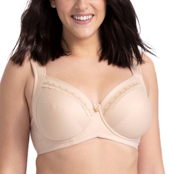 Miss Mary of Sweden Miss Mary Always Cotton Bra Bh Beige B 75 Dame