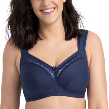 Miss Mary of Sweden Miss Mary Always Cotton Soft Bra Bh Mørkblå B 75 Dame