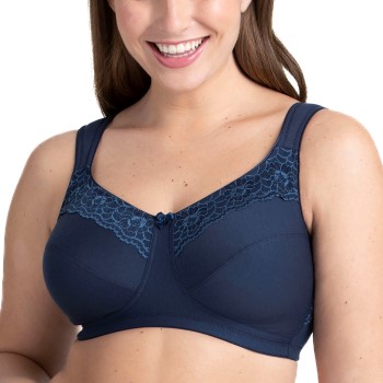 Miss Mary of Sweden Miss Mary Cotton Now Soft Bra Bh Mørkblå B 75 Dame