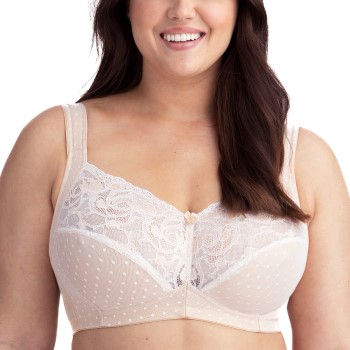 Miss Mary of Sweden Miss Mary Dotty Delicious Soft Bra Bh Beige B 75 Dame