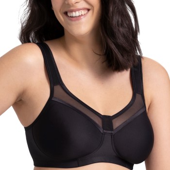 Miss Mary of Sweden Miss Mary Sweet Senses Wireless Bra Bh Sort E 70 Dame