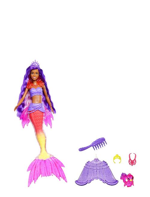 Se Barbie Dreamtopia Mermaid Power Doll And Accessories Barbie Patterned ved Booztlet