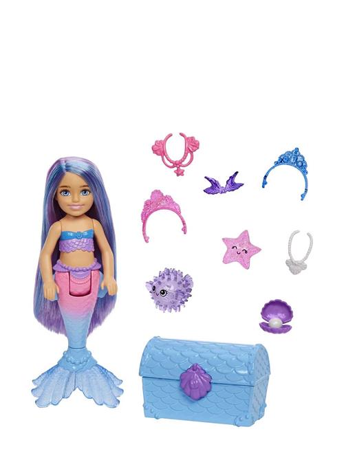 Se Barbie Dreamtopia Mermaid Power Doll And Accessories Barbie Patterned ved Booztlet