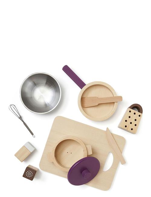 Se Kid's Concept Cookware Play Set Bistro Kid's Concept Beige ved Booztlet