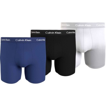 Calvin Klein 3P Modern Cotton Stretch Boxer Brief Flerfarvet bomuld Small Herre