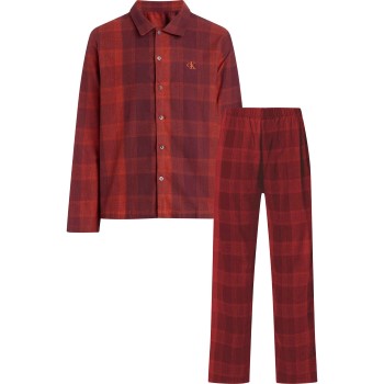 Se Calvin Klein Pure Flannel Pyjamas Rød bomuld Medium Herre ved Timarco