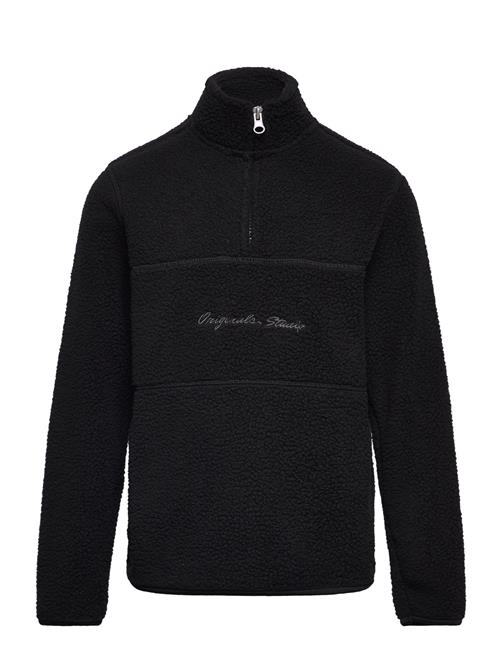 Se Jack & Jones Jorhays Halfzip Fleece Jacket Bf Jnr Jack & J S Black ved Booztlet