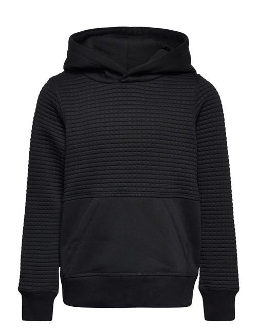 Jack & Jones Jcoblack Structure Sweat Hood Bf Jnr Jack & J S Black