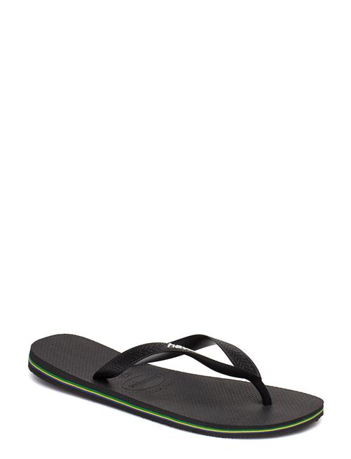 Se Havaianas Hav. Brasil Logo Havaianas Black ved Booztlet