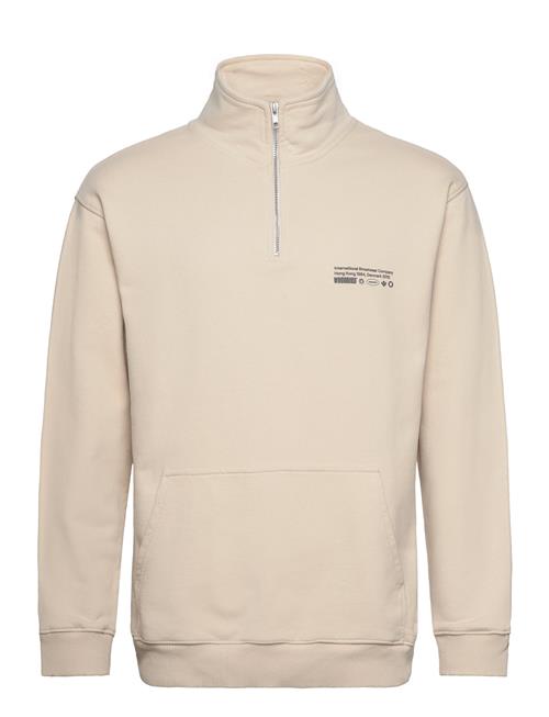 Se Woodbird Lass Tech Half-Zip Woodbird Cream ved Booztlet