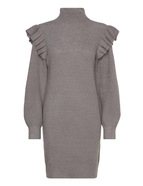 Vila Vibooba Frill Dress /B Vila Grey