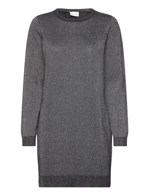 Vila Visanja L/S Glitter Knit Dress /B Vila Black