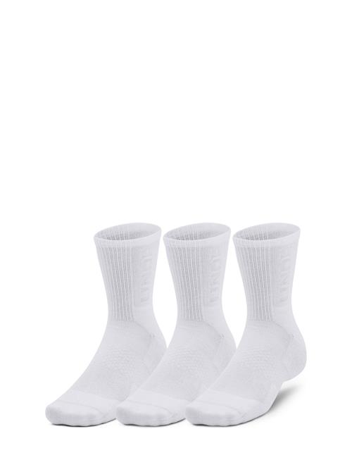 Ua 3-Maker 3Pk Mid-Crew Under Armour White