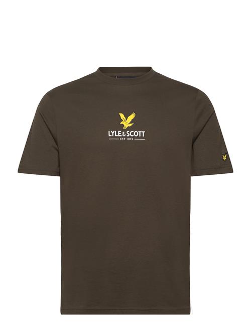 Eagle Logo T-Shirt Lyle & Scott Khaki