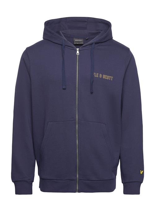 Lyle & Scott Collegiate Full Zip Hoodie Lyle & Scott Navy