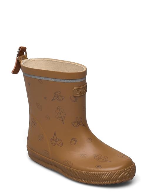 Basic Wellies W. Aop CeLaVi Brown