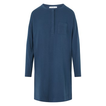 Se Femilet Luna Big Shirt Blå 42 Dame ved Timarco