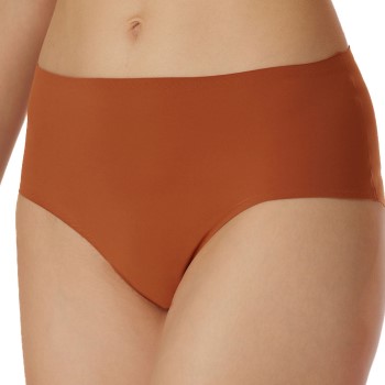 Schiesser Trusser Invisible Soft Maxi Brief Rustorange 42 Dame