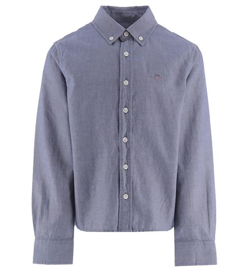 GANT Skjorte - Shield Oxford - Persian Blue