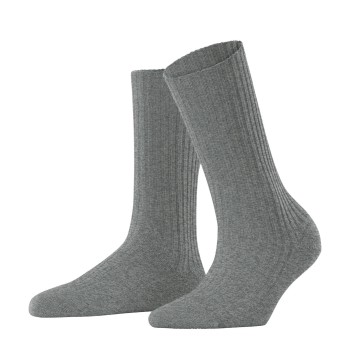 Falke KGaA Falke Strømper Women Cosy Wool Boot Socks Gråmelerad Str 35/38 Dame