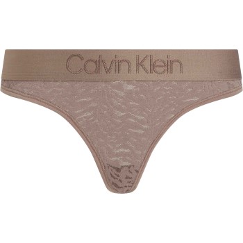 Calvin Klein Trusser Intrinsic Coordinate Thong Beige X-Large Dame