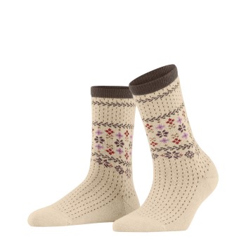 Falke KGaA Falke Strømper Norway Love Socks Sand Str 35/38 Dame