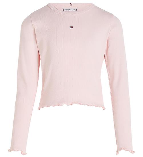 Tommy Hilfiger Tommy Hilfiger Bluse - Essential Rib - Whimsy Pink