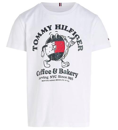 Tommy Hilfiger Tommy Hilfiger T-shirt - Tommy Bagels - White