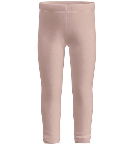 Se Name It Leggings - Noos - Rib - NbnKab - Sepia Rose ved KidsWorld