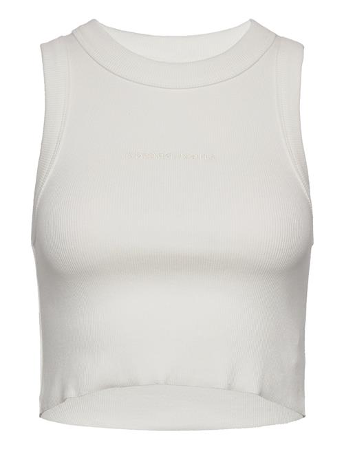 Se ABRAND Heather Singlet Rcy White Sand ABRAND White ved Booztlet