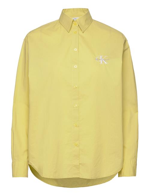 Calvin Klein Jeans Monologo Relaxed Shirt Calvin Klein Jeans Yellow