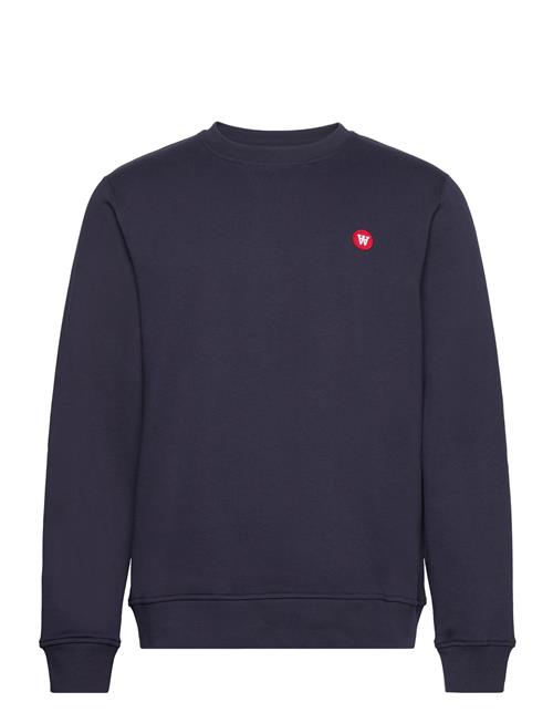 Double A by Wood Wood Tye Sweatshirt Gots Double A By Wood Wood Navy