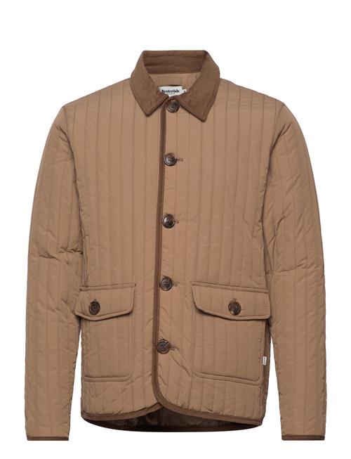 Quilted Jacket Resteröds Beige