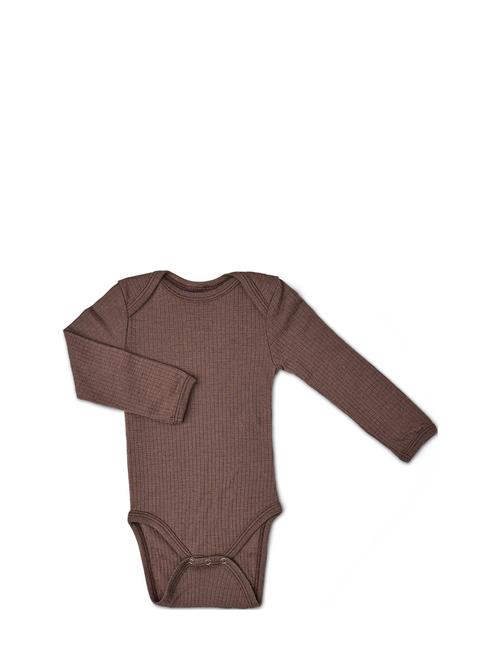 Body Ls, Rose Brown Drop Needle, Merino Wool Smallstuff Brown