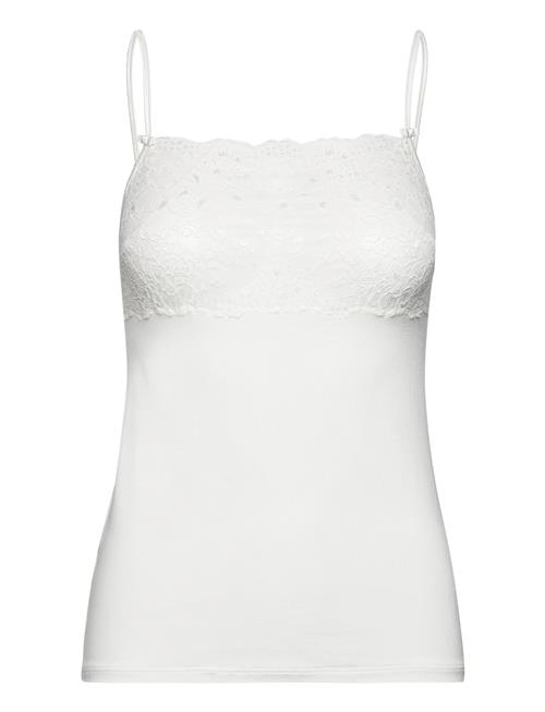 Sensual Secret Spaghetti Top Calida White