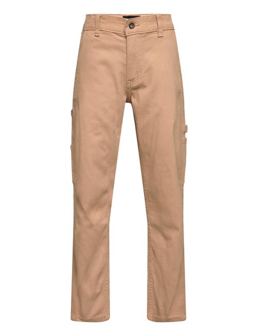 Se Lyle & Scott Junior Carpenter Trouser Lyle & Scott Junior Beige ved Booztlet