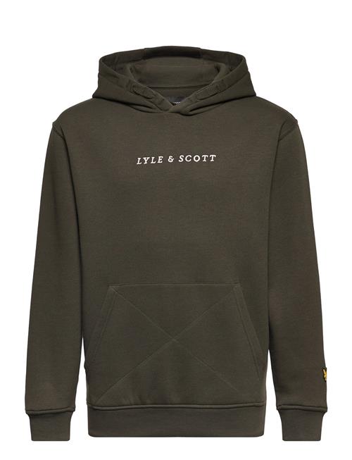 Logo Loose Fit Bb Oth Hoodie Lyle & Scott Junior Khaki