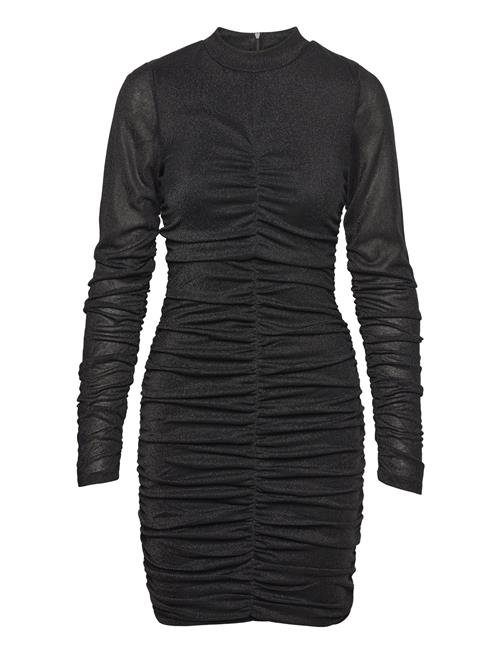 Vila Vidafni L/S Glitter Mesh Dress Vila Black