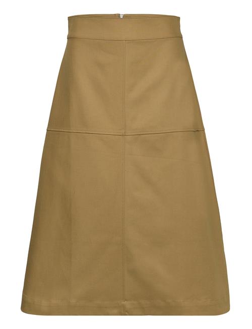 Heavy Twill Lunar Skirt Mads Nørgaard Yellow